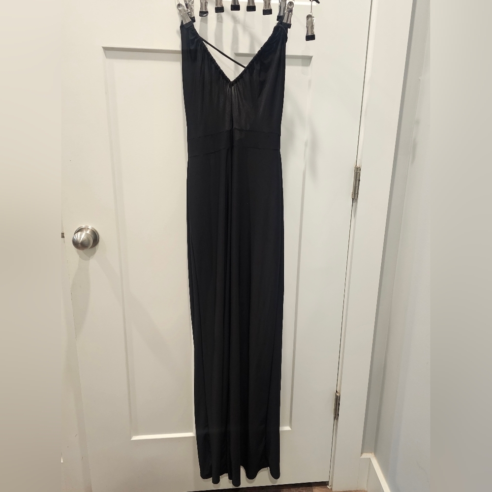 Rolla Coaster Black Sleeveless Wide Leg Jumpsuit Pantsuit Women’s Size M
